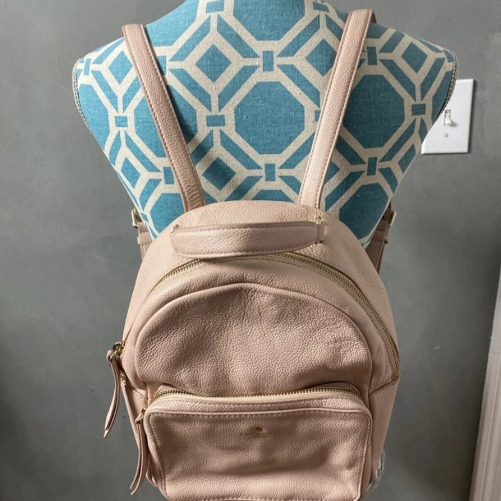Kate Spade Pebbled Leather Backpack Bag